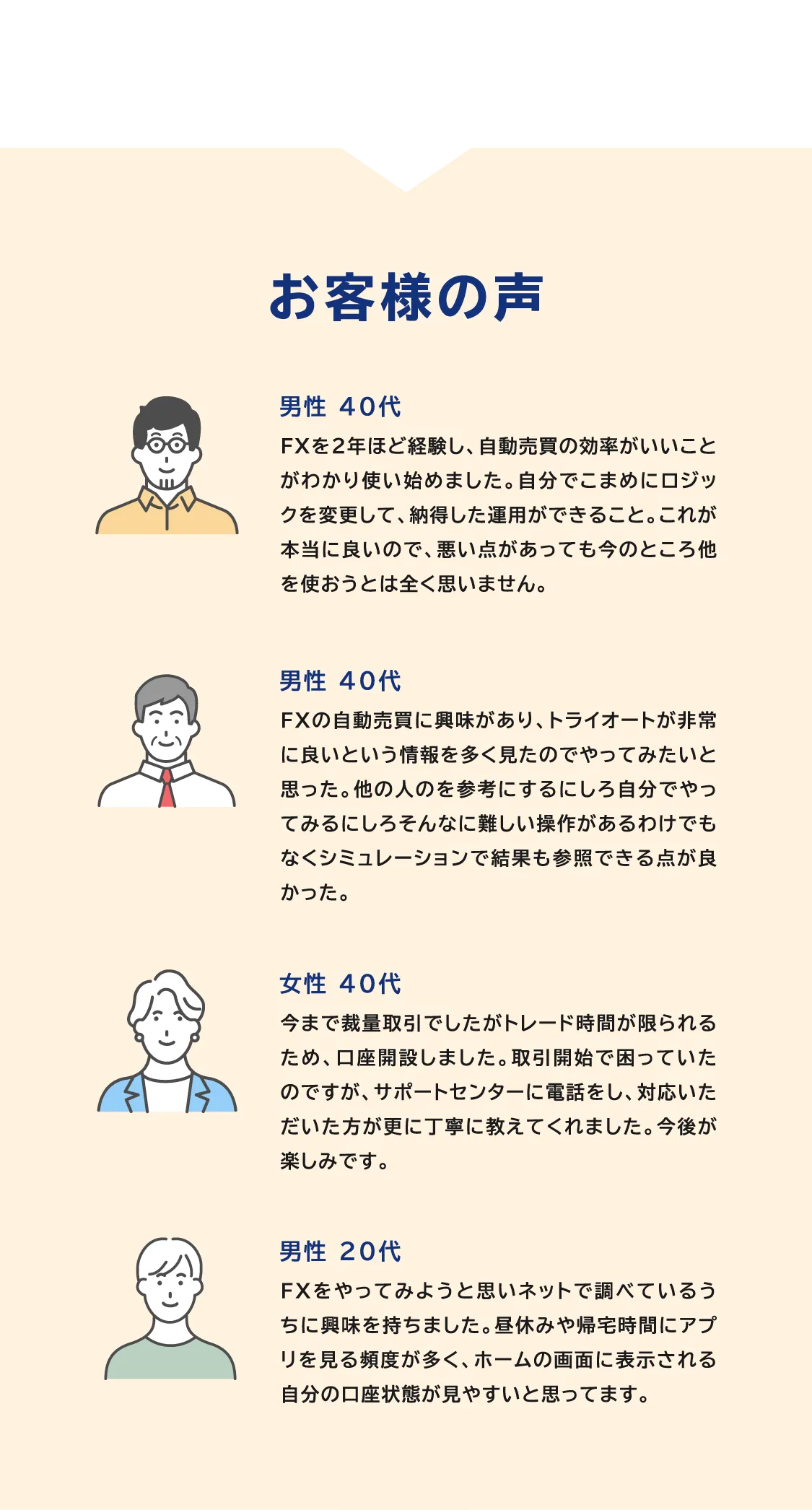 お客様の声