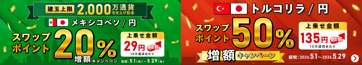 お得なキャンペーンを開催中