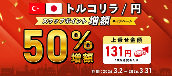 トルコリラキャンペーン