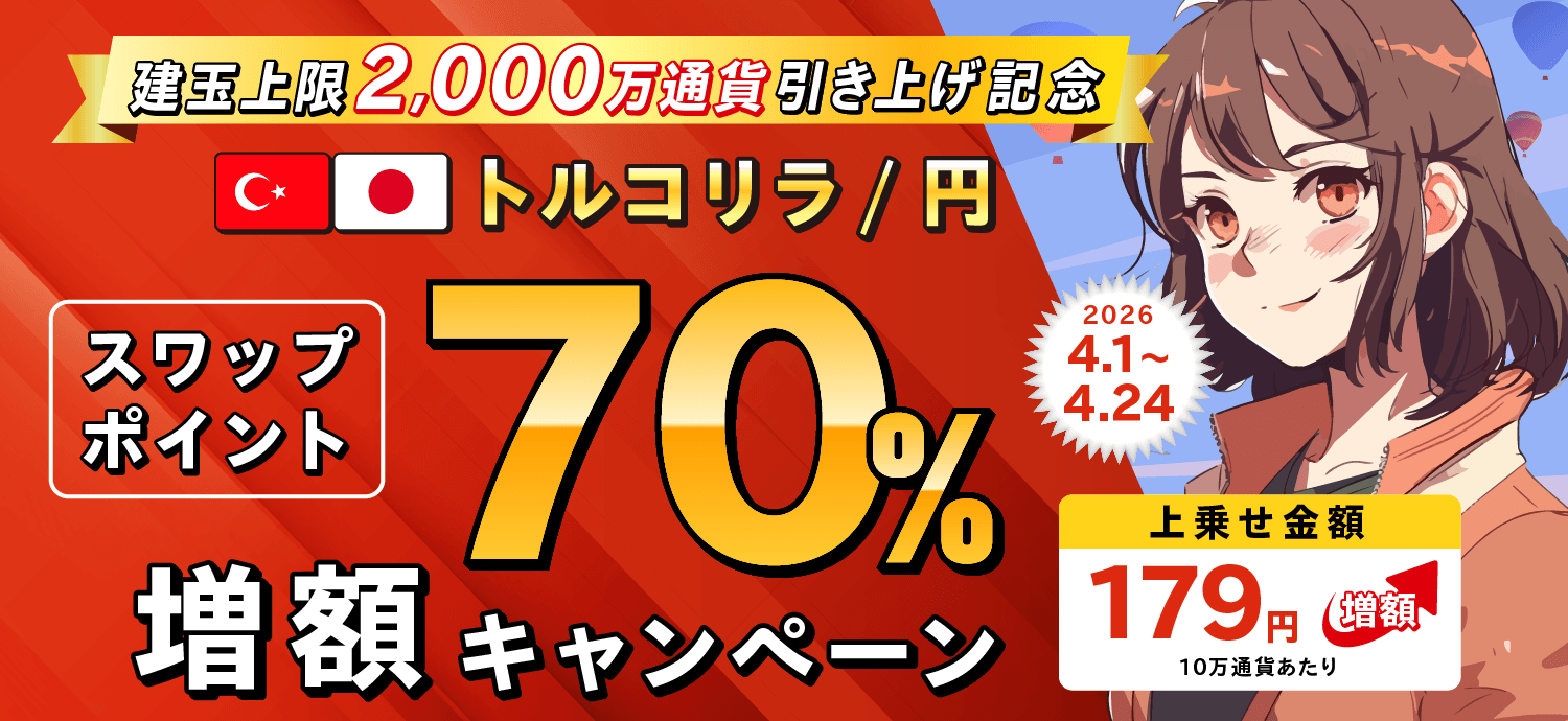 トルコリラキャンペーン