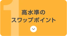 高水準のスワップポイントであなたの運用をサポート
