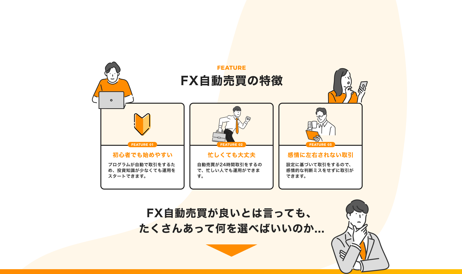FX自動売買の特徴
