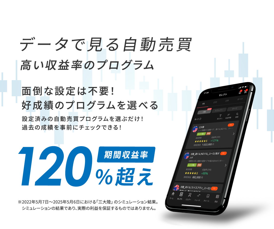 データで見る自動売買