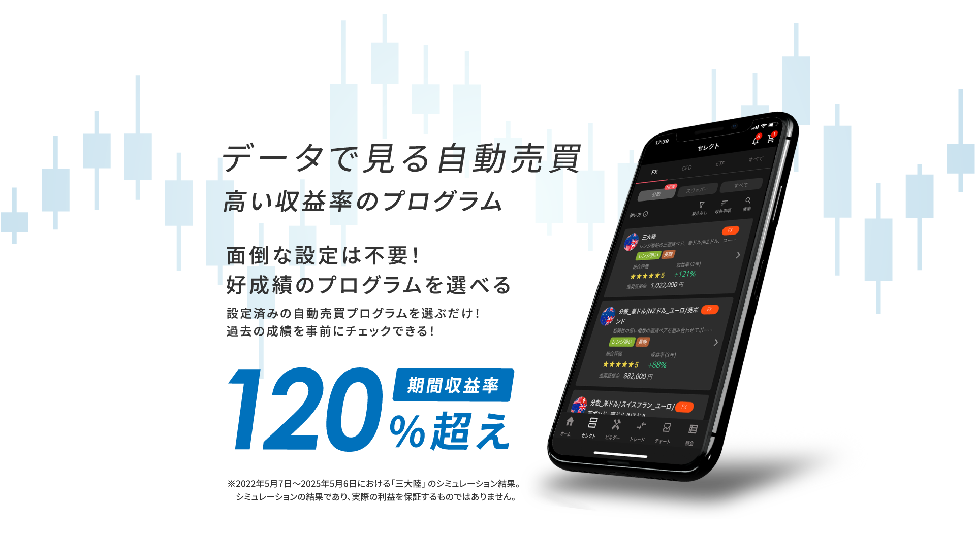 データで見る自動売買